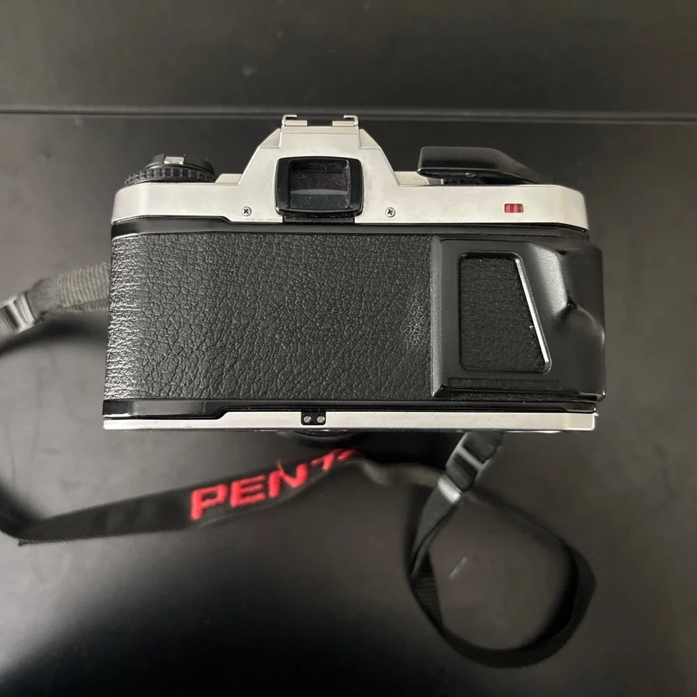 Pentax Super Program 35mm Camera w/ Vivitar 28-210mm Lens Untested/As Is